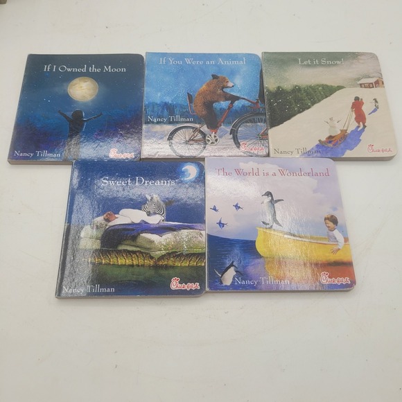 Other - Chick-fil-A Kids Meal mini board books 1-5 Nancy Tillman Chickfila